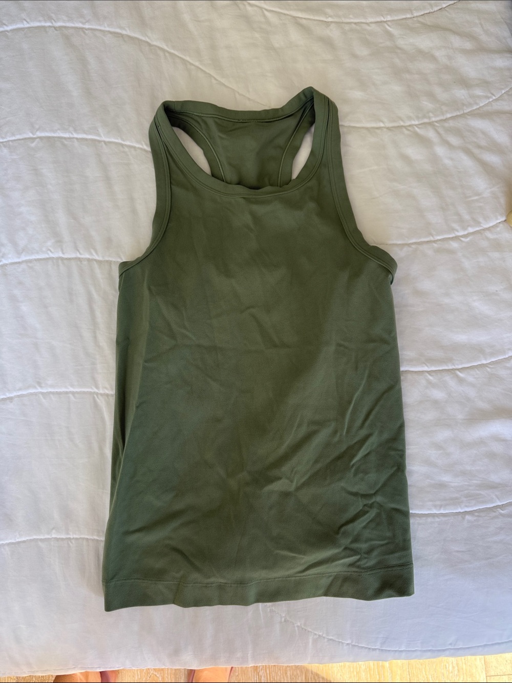 lululemon athletica Olive Green Racerback Tank